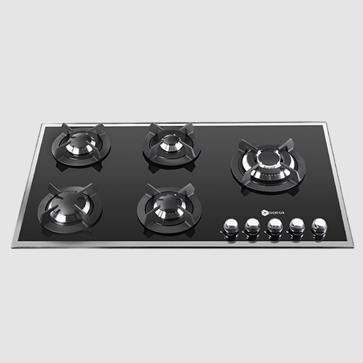 اجاق گاز شیشه ای درسا مدل DG2110-5R