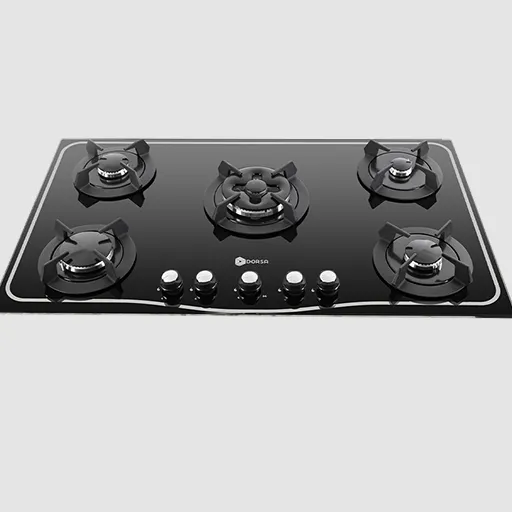 اجاق گاز شیشه ای درسا مدل DG2112-5M
