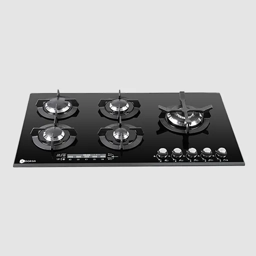 اجاق گاز شیشه ای درسا مدل DG2113-5R