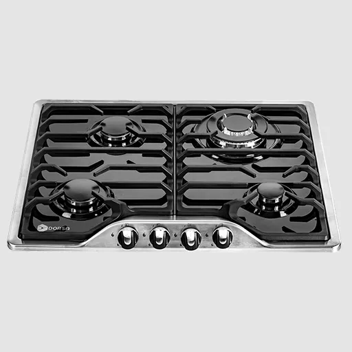 اجاق گاز استیل شیشه درسا مدل ریتا DG2300-4