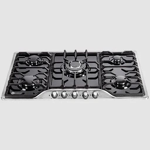 اجاق گاز استیل شیشه درسا مدل ریتا DG2300-5M