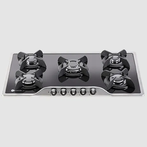 اجاق گاز استیل شیشه درسا مدل بینا DG2301-5M