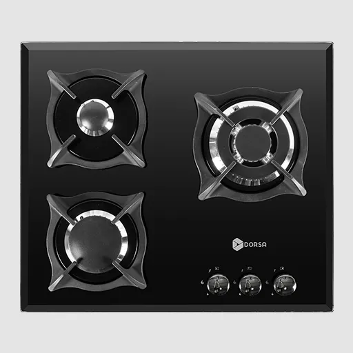 اجاق گاز شیشه ای درسا مدل DG2500-3