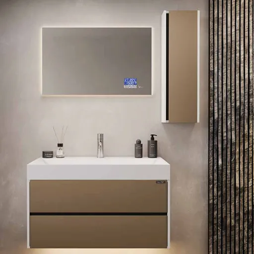 ست کابینت روشویی دیواری برند ویتا مدل 3075