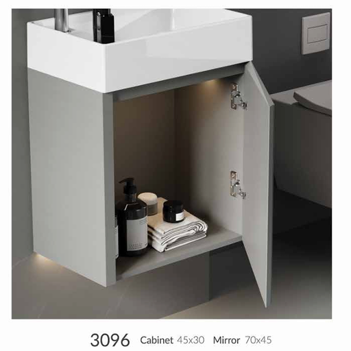 ست کابینت روشویی دیواری برند ویتا مدل 3096
